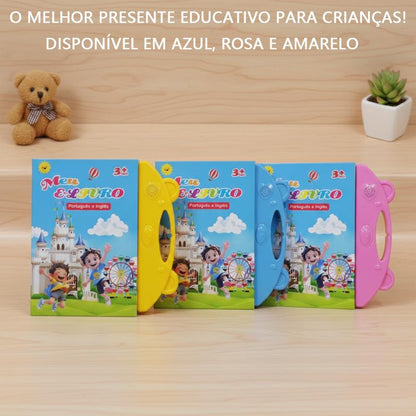 Livro Interativo Bilíngue Touch & Sound – Português / Inglês (Multitemas)