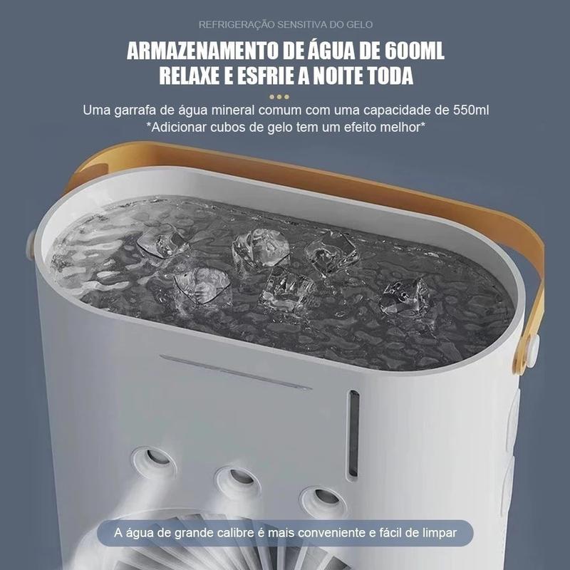 Ventilador Nebulizador 3 em 1 Sanfeng