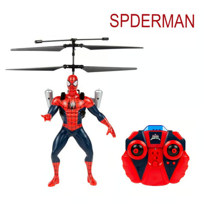 ✨ Figura voadora com controle remoto infravermelho do Homem-Aranha 🎈😍