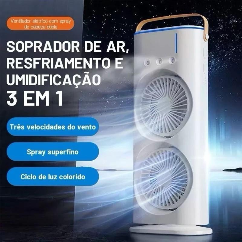 Ventilador Nebulizador 3 em 1 Sanfeng