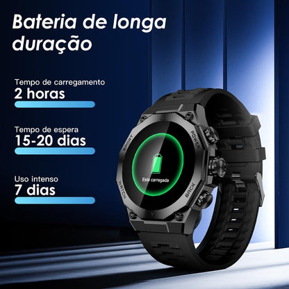Smartwatch Aurafit AM18 AMOLED – Saúde, Estilo e Alta Performance