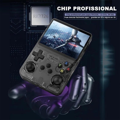 Console Portátil R36S com +15.000 Jogos