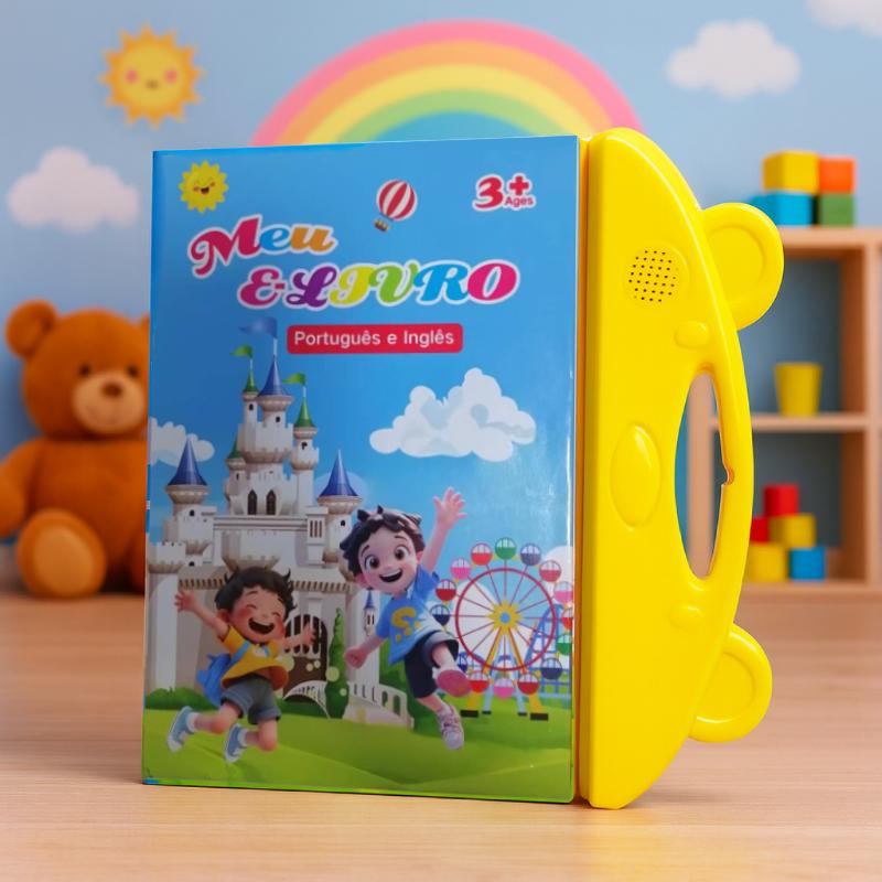 Livro Interativo Bilíngue Touch & Sound – Português / Inglês (Multitemas)