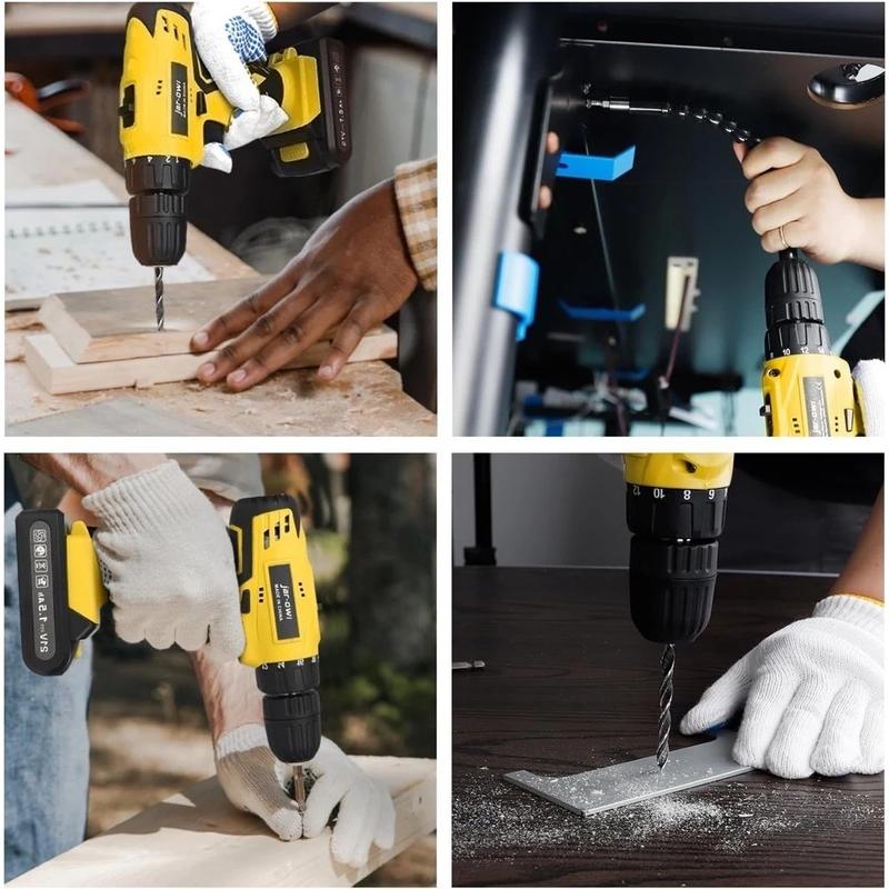 Parafusadeira Furadeira 48V 2 Baterias Com Maleta e Acessórios Completo